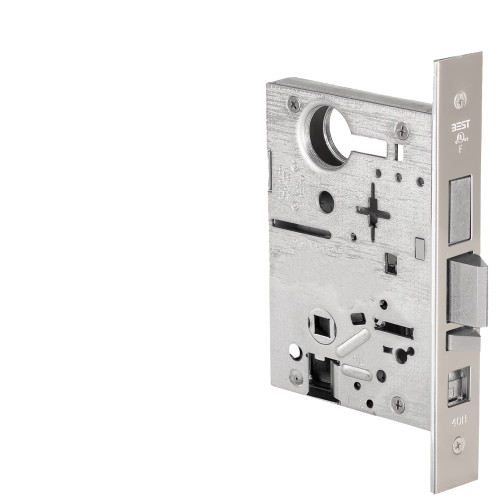 BEST 45HCAAB625 Grade 1 Office Mortise Lockbody Only Bright Chrome Finish Field Reversible