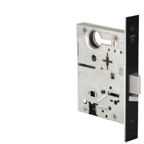 BEST 45HCAD622 Grade 1 Storeroom Mortise Lockbody Only Flat Black Coated Finish Field Reversible 45HCAD622
