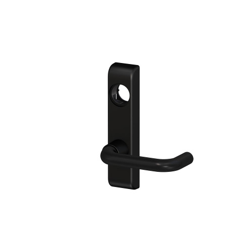 Von Duprin 360L-03 SPBLK LHR Grade 1 Lever Trim Classroom Function 03 Lever with Escutcheon Black Painted Finish Left Hand Reverse 360L-03 SPBLK LHR