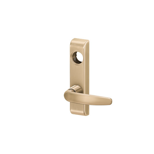 Von Duprin 360L-07 US4 LHR Grade 1 Lever Trim Classroom Function 07 Lever with Escutcheon Satin Brass Finish Left Hand Reverse 360L-07 US4 LHR