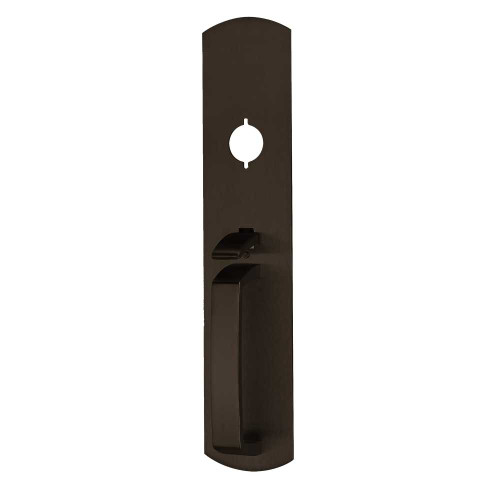 Von Duprin 990TP-M US10B Thumbpress Trim Mortise Prep Dark Oxidized Satin Bronze Oil Rubbed Finish 990TP-M US10B