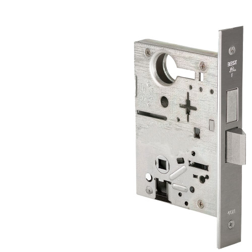 BEST 45HCAL630 Grade 1 Privacy Mortise Lockbody Only Satin Stainless Steel Finish Field Reversible