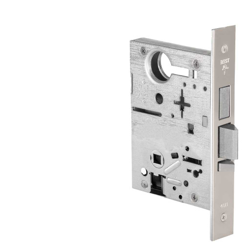 BEST 45HCATD625 Grade 1 Dormitory Mortise Lockbody Only Bright Chrome Finish Field Reversible 45HCATD625