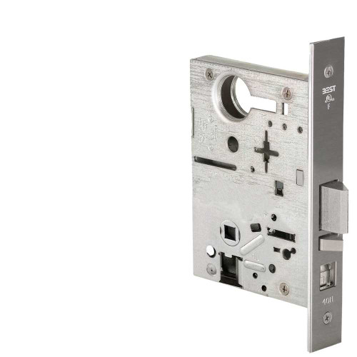 BEST 45HCAUNR626 Grade 1 Universal Mortise Latch Lockbody Only Satin Chrome Finish Field Reversible 45HCAUNR626