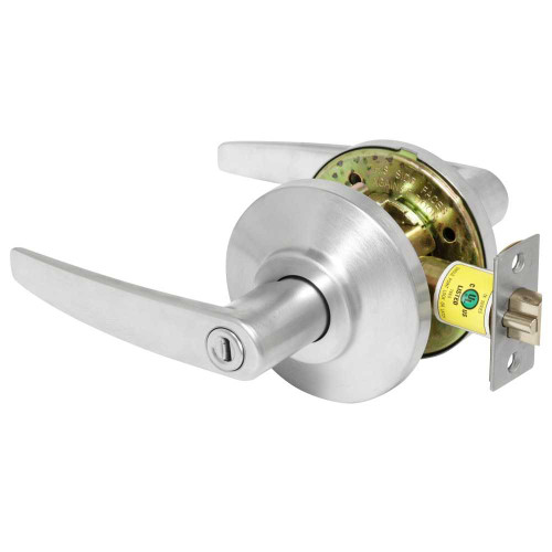BEST 7KC20L16DS3626 Grade 2 Privacy Cylindrical Lock 16 Lever Non-Keyed Satin Chrome Finish Non-handed 7KC20L16DS3626