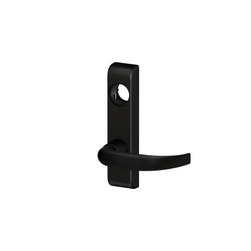 Von Duprin 360L-17 SPBLK LHR Grade 1 Lever Trim Classroom Function 17 Lever with Escutcheon Black Painted Finish Left Hand Reverse 360L-17 SPBLK LHR