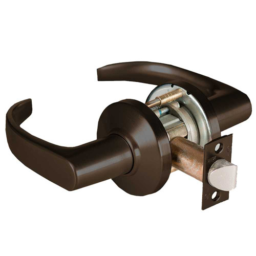 BEST 9K30N14CS3613 Grade 1 Passage Cylindrical Lock 14 Lever C Rose Non-Keyed Oil-Rubbed Bronze Finish 4-7/8 ANSI Strike Non-handed 9K30N14CS3613