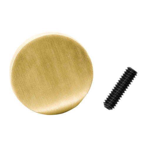 Von Duprin 965317 US3 550/555/556 Cylinder Hole Cover Bright Brass Finish 965317 US3
