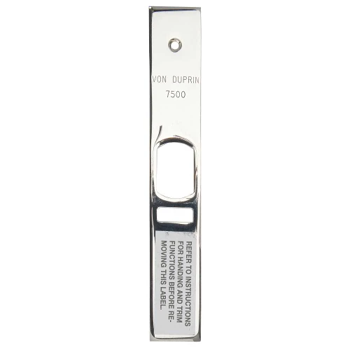 Von Duprin 968766 US32 7500 Scalp Plate Bright Brass Finish 968766 US32