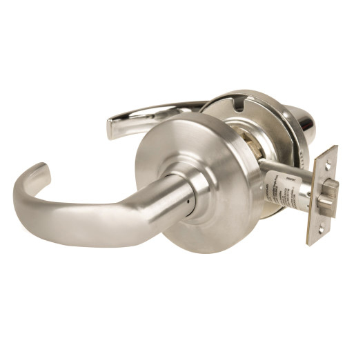 Schlage ND12DEU SPA 619 Grade 1 Electrified Cylindrical Lock Exit Function 12-24V DC Fail Secure 2-3/4 Backset Sparta Lever No Cylinder Override Satin Nickel