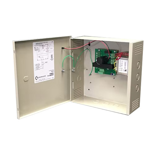 Command Access Technologies PS210 Power Supply With Boost Circuitry for Up to 2 Electric Latch Pullback Devices 15A 24V Continuous 25A Boost Linear Design 1 Solid-State I/O UL 294 6E / CSA Design