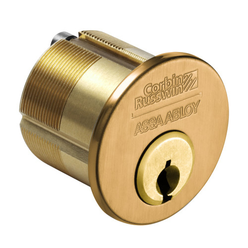 Corbin Russwin 1000-112-A02-6-60 611 1-1/2 In Mortise Cylinder 60 Keyway A02 Straight Cam Bright Bronze