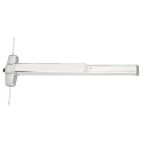 Von Duprin RX9957EO 4 26D Grade 1 3 Point Exit Bar 48 Device 84 Door Height Exit Only Request to Exit Switch Hex Dogging Satin Chrome Finish Field Reversible RX9957EO 4 26D