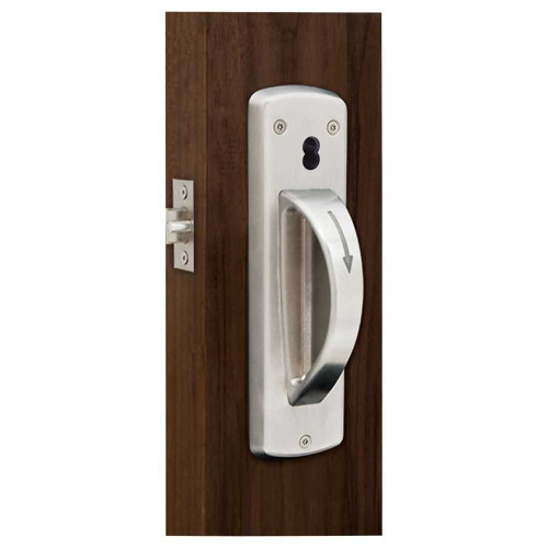 TownSteel CRX-A-84-630-RH-IC Heavy Duty Ligature Resistant Arch Trim Grade 1 Classroom Keyed 2-3/4 In Backset Right Hand SFIC Prep Less Core Satin Stainless Steel CRX-A-84-630-RH-IC