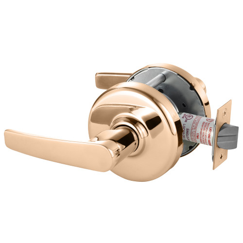 Corbin Russwin CL3310 AZD 611 Grade 1 Passage/Closet Cylindrical Lock Armstrong Lever Non-Keyed Bright Bronze Finish Non-handed