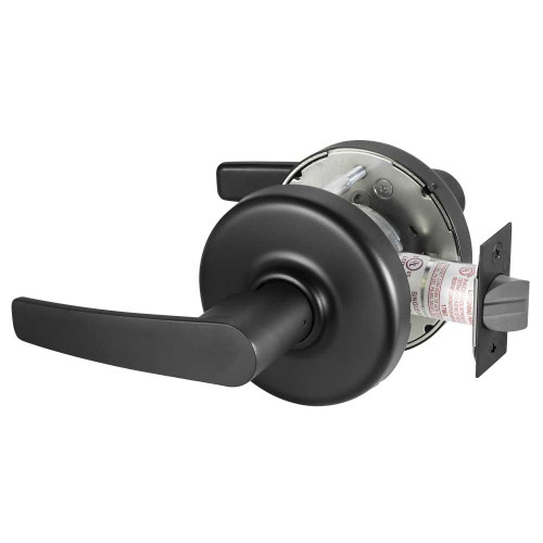Corbin Russwin CL3320 AZD BSP Grade 1 Privacy Cylindrical Lock Armstrong Lever Non-Keyed Black Suede Finish Non-handed CL3320 AZD BSP