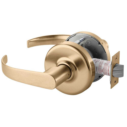 Corbin Russwin CL3320 PZD 612 Grade 1 Privacy Cylindrical Lock Princeton Lever Non-Keyed Satin Bronze Finish Non-handed CL3320 PZD 612