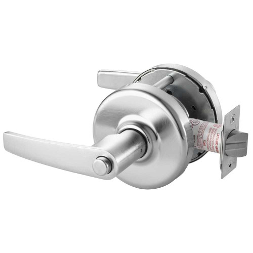Corbin Russwin CL3320H AZD 626 Grade 1 Hospital Privacy Cylindrical Lock Armstrong Lever Non-Keyed Satin Chrome Finish Non-handed CL3320H AZD 626