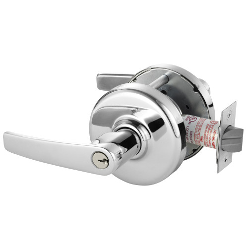 Corbin Russwin CL3361 AZD 625 Grade 1 Entry/Office Cylindrical Lock Armstrong Lever Conventional Cylinder Bright Chrome Finish Non-handed