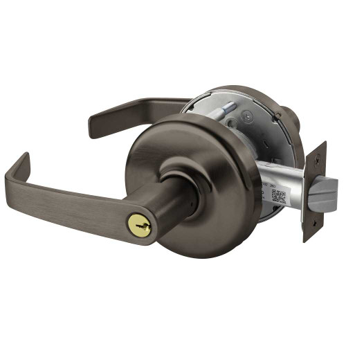 Corbin Russwin CL3361 NZD 613 Grade 1 Entry/Office Cylindrical Lock Newport Lever Conventional Cylinder Oil-Rubbed Bronze Finish Non-handed CL3361 NZD 613
