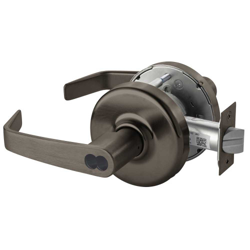Corbin Russwin CL3362 NZD 613 CL6 Grade 1 Communicating Cylindrical Lock Newport Lever LFIC 6-Pin Less Core Oil-Rubbed Bronze Finish Non-handed CL3362 NZD 613 CL6