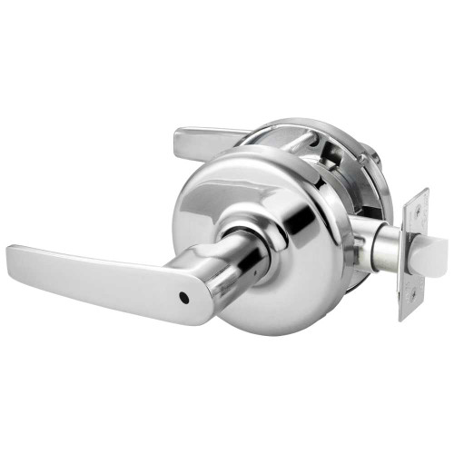 Corbin Russwin CL3520 AZD 625 Grade 1 Privacy Cylindrical Lock Armstrong Lever Non-Keyed Bright Chrome Finish Non-handed CL3520 AZD 625