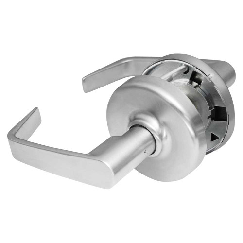 Corbin Russwin CL3870 NZD 626 Grade 2 Full Dummy Trim Cylindrical Lock Newport Lever Satin Chrome Finish Non-handed CL3870 NZD 626