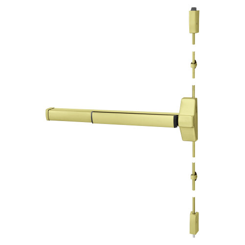 Corbin Russwin ED5400A 606 Surface Vertical Rod Exit Device 36 Fire Rated Satin Brass ED5400A 606