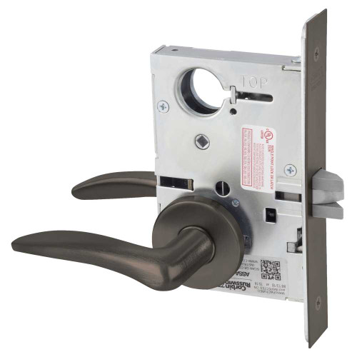 Corbin Russwin ML2010 DSA 613 LH Passage or Closet Mortise Lock DS Lever A Rose Oil Rubbed Bronze ML2010 DSA 613 LH
