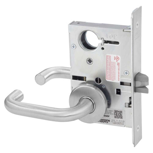 Corbin Russwin ML2010 LSA 626 Passage or Closet Mortise Lock LS Lever A Rose Satin Chrome ML2010 LSA 626