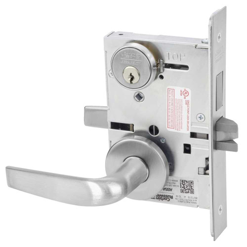 Corbin Russwin ML2022 CSA 626 Store Door Mortise Lock CS Lever A Rose Satin Chrome ML2022 CSA 626
