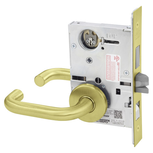 Corbin Russwin ML2048 LWA 630 LC Entrance or Apartment Mortise Lock LW Lever A Rose Satin Stainless Steel