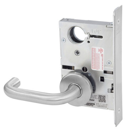 Corbin Russwin ML2050 LSA 626 Half Dummy Trim Mortise Trim LS Lever A Rose Satin Chrome