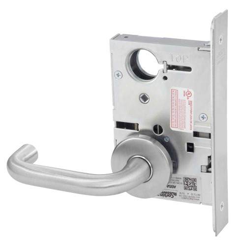 Corbin Russwin ML2050 LWA 630 Half Dummy Trim Mortise Trim LW Lever A Rose Satin Stainless Steel ML2050 LWA 630