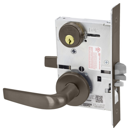Corbin Russwin ML2051 CSA 613 Entrance or Office Mortise Lock CS Lever A Rose Oil Rubbed Bronze
