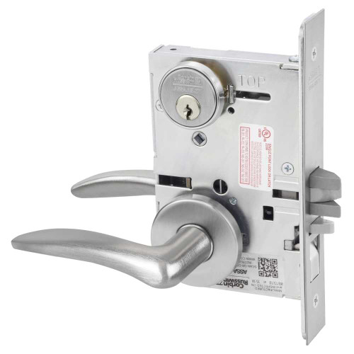 Corbin Russwin ML2051 DSA 626 LH Entrance or Office Mortise Lock DS Lever A Rose Satin Chrome ML2051 DSA 626 LH