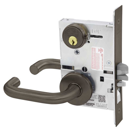 Corbin Russwin ML2051 LSA 613 Entrance or Office Mortise Lock LS Lever A Rose Oil Rubbed Bronze ML2051 LSA 613