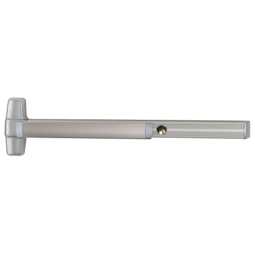 Von Duprin CD9948L-DT-06 4 26D RHR Grade 1 Concealed Vertical Rod Exit Bar 48 Device 80 to 100 Door Height Dummy Function 06 Lever with Escutcheon Cylinder Dogging Less Cylinder Satin Chrome Finish Field Reversible