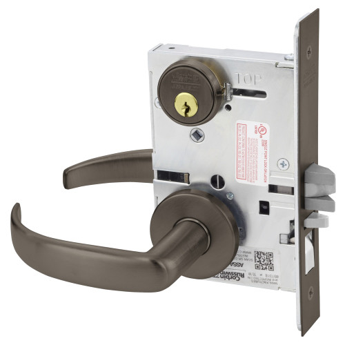 Corbin Russwin ML2051 PSA 613 Entrance or Office Mortise Lock PS Lever A Rose Oil Rubbed Bronze