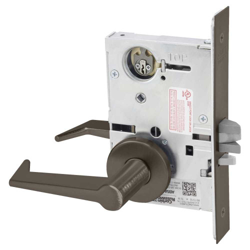 Corbin Russwin ML2053 ESA 613 LC Entrance or Office Mortise Lock ES Lever A Rose Oil Rubbed Bronze ML2053 ESA 613 LC