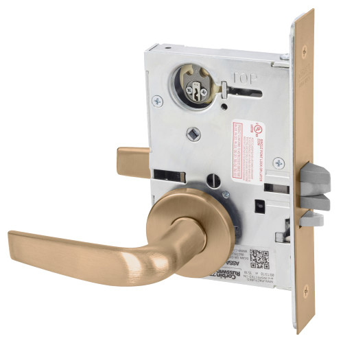 Corbin Russwin ML2054 CSA 612 LC Entrance or Office Mortise Lock CS Lever A Rose Satin Bronze