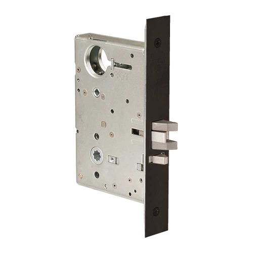 Corbin Russwin ML2054 LL 722 Entrance or Office Mortise Lockbody Only Black Oxidized Bronze ML2054 LL 722