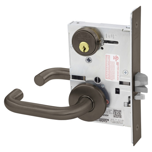Corbin Russwin ML2057 LSA 613 Storeroom or Closet Mortise Lock LS Lever A Rose Oil Rubbed Bronze