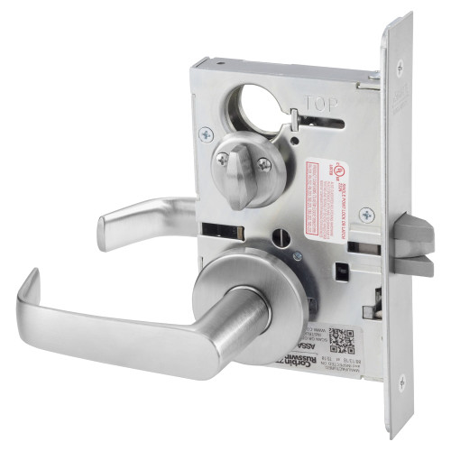 Corbin Russwin ML2060 NSB 626 M19V Privacy Mortise Lock NS Lever B Rose Satin Chrome