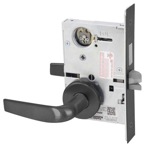 Corbin Russwin ML2065 CSA 606 LC Dormitory or Entrance Mortise Lock CS Lever A Rose Satin Brass ML2065 CSA 606 LC