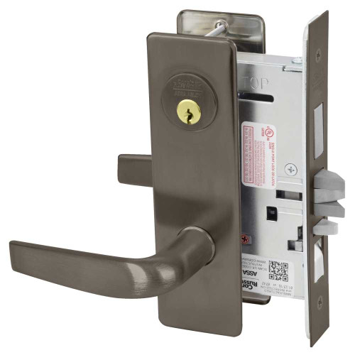 Corbin Russwin ML2067 CSM 613 Apartment or Dormitory Mortise Lock CS Lever M Escutcheon Oil Rubbed Bronze ML2067 CSM 613