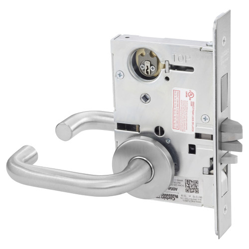 Corbin Russwin ML2067 LWA 630 LC Apartment or Dormitory Mortise Lock LW Lever A Rose Satin Stainless Steel