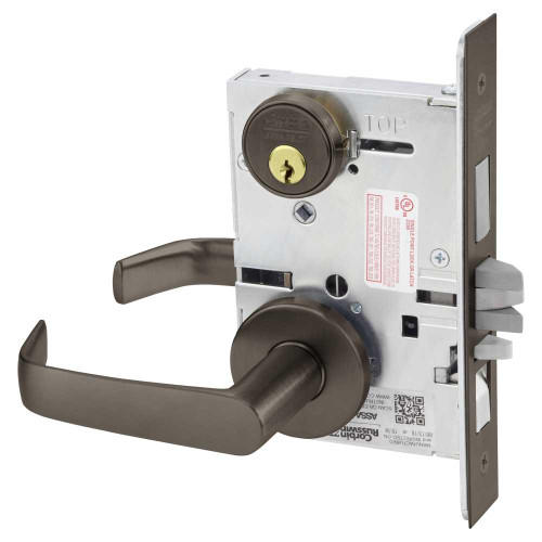 Corbin Russwin ML2067 NSA 613 Apartment or Dormitory Mortise Lock NS Lever A Rose Oil Rubbed Bronze ML2067 NSA 613