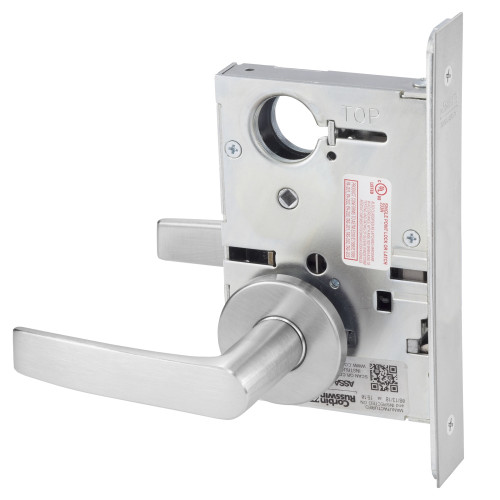 Corbin Russwin ML2070 ASB 626 Full Dummy Trim Mortise Trim AS Lever B Rose Satin Chrome