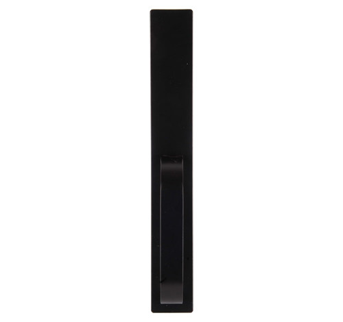 Detex 02AN 693 AN Straight Pull Trim with Blank Escutcheon for Value Series Devices Black Painted
